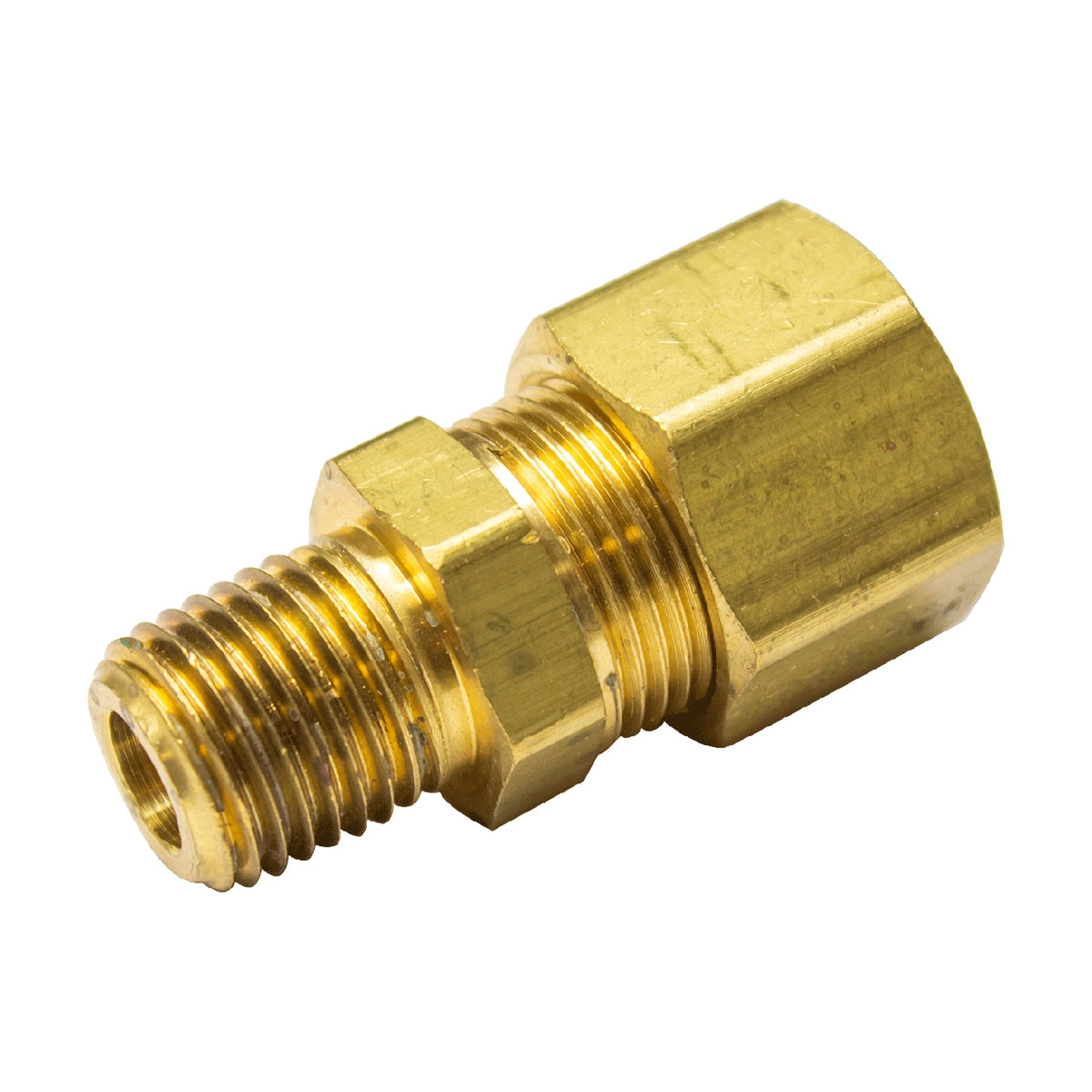 Brass Connector Fitting 3/8-1/4