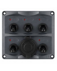 Relaxn Switch Panel 5 Way with USB