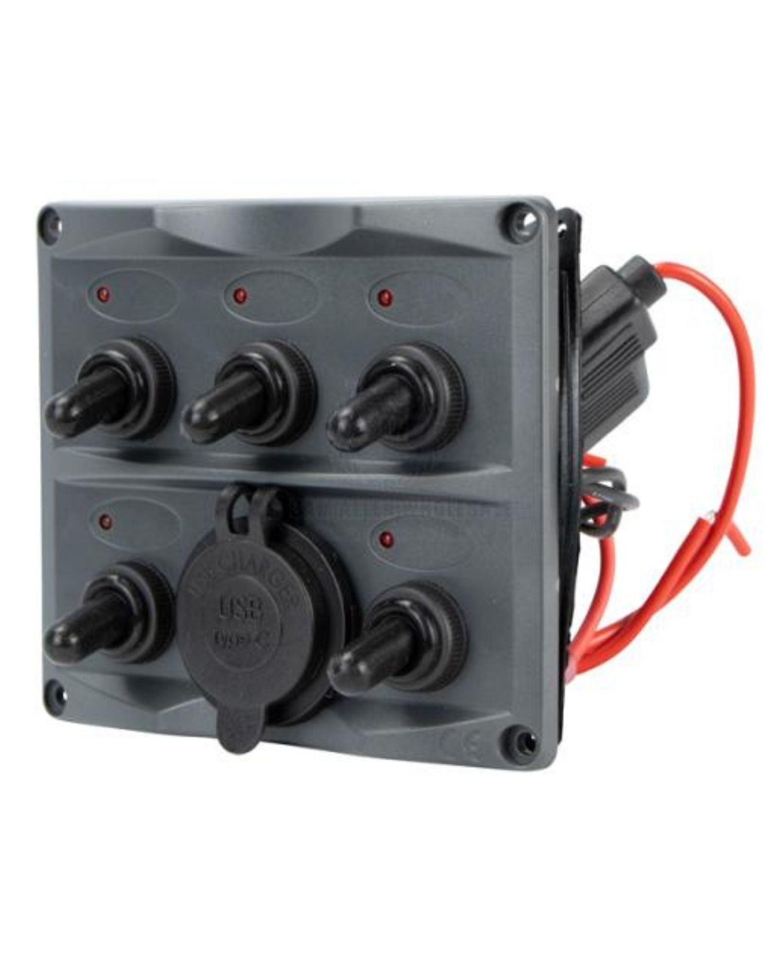 Relaxn Switch Panel 5 Way with USB