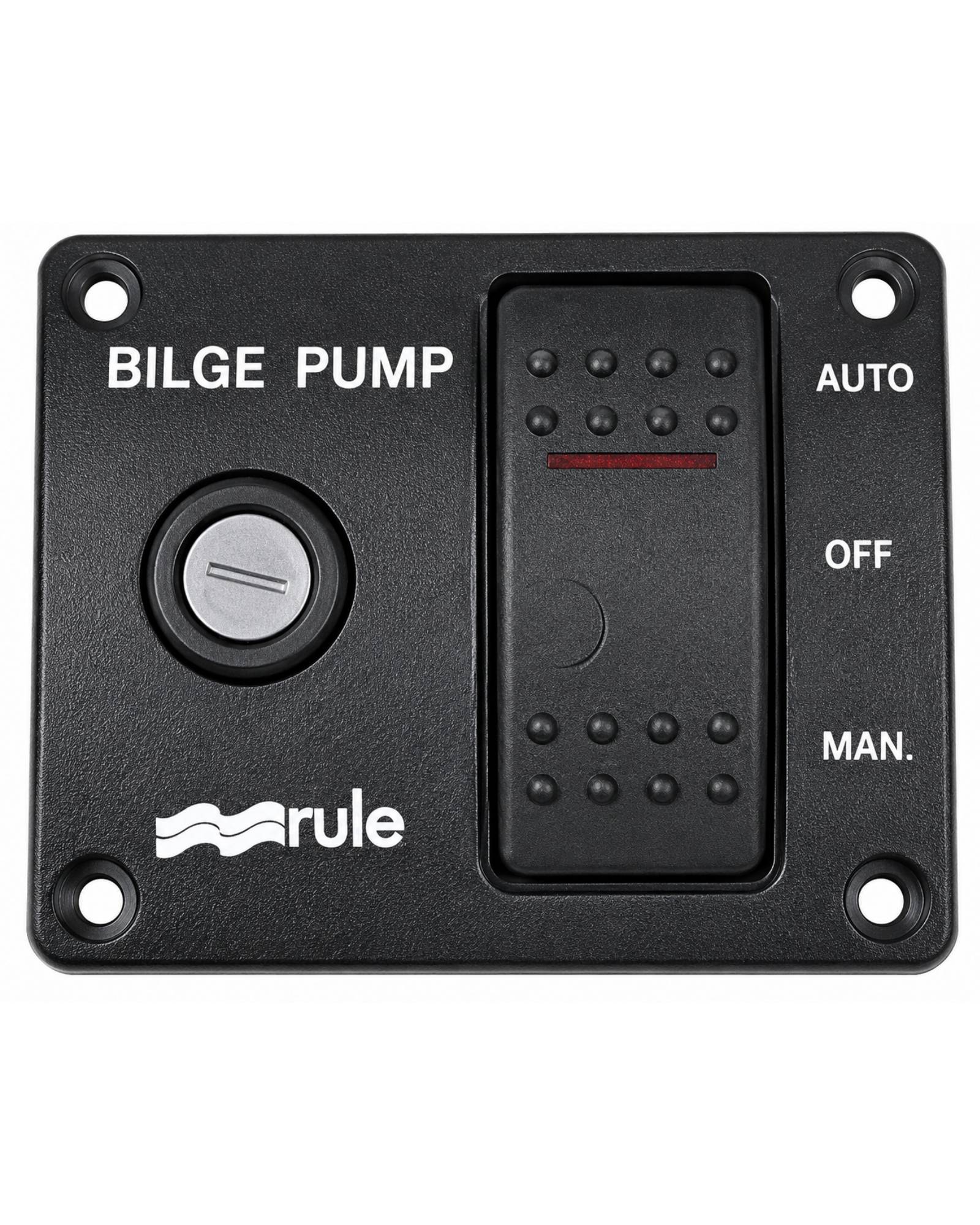 Rule-Mate 12V Control Switch Panel - Deluxe