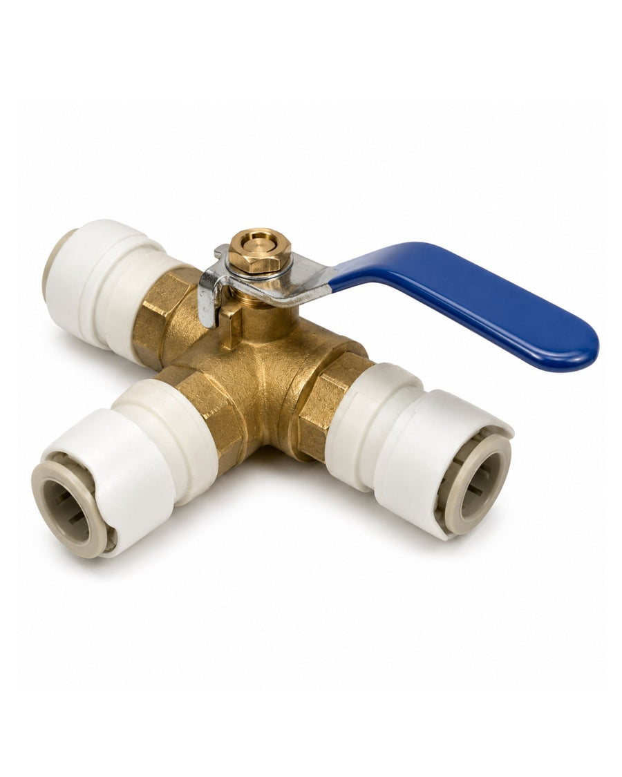 Whale Three Way Valve Quick Connect Adaptor
