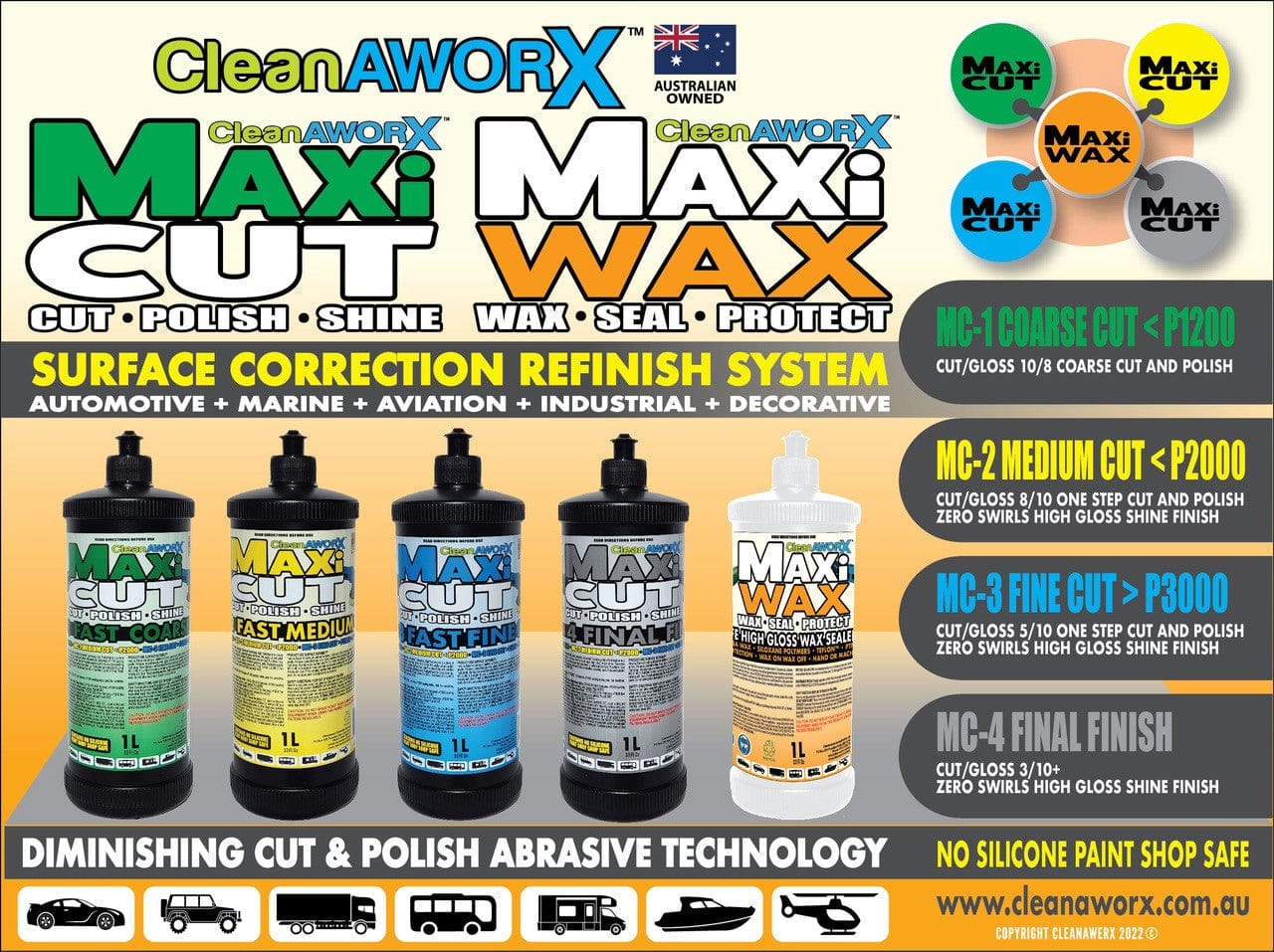 Maxi Cut-4 Final Finish Polish 1L High Gloss