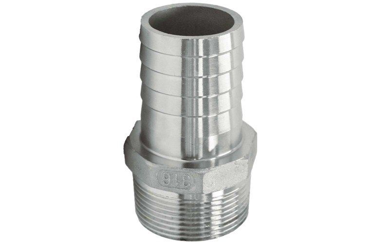 Stainless Steel Hose Tail [SZ:1/4"]