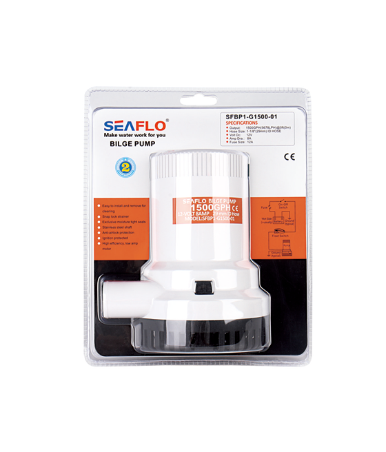 SEAFLO BILGE PUMP 2000GPH 12V