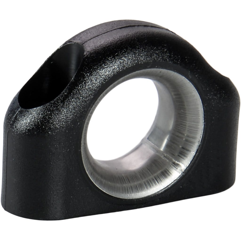 Fairlead Stainless LinedID:14mm (9/16") Black