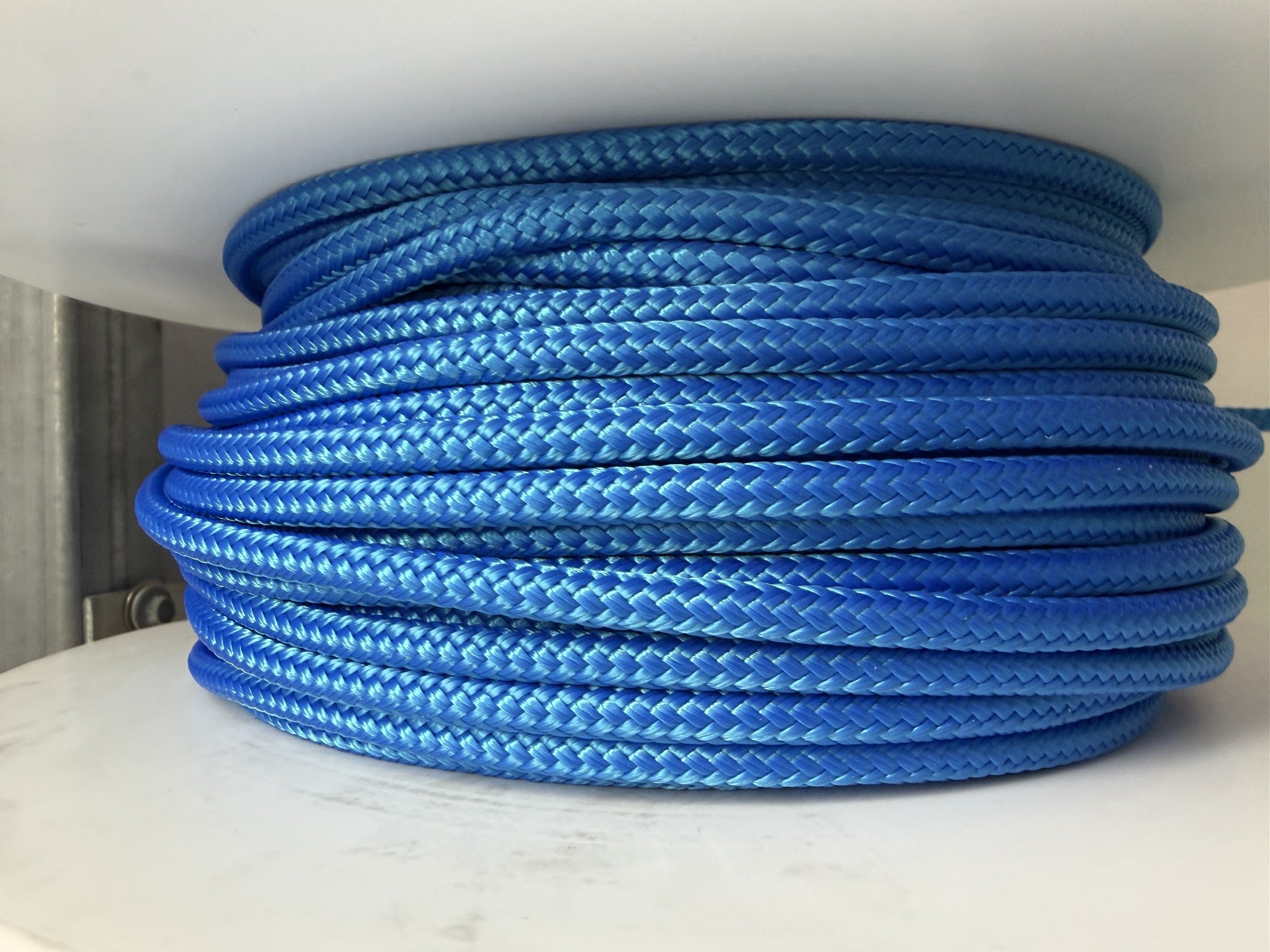 Double Braid Polyester Rope Blue [SZ:6mm]