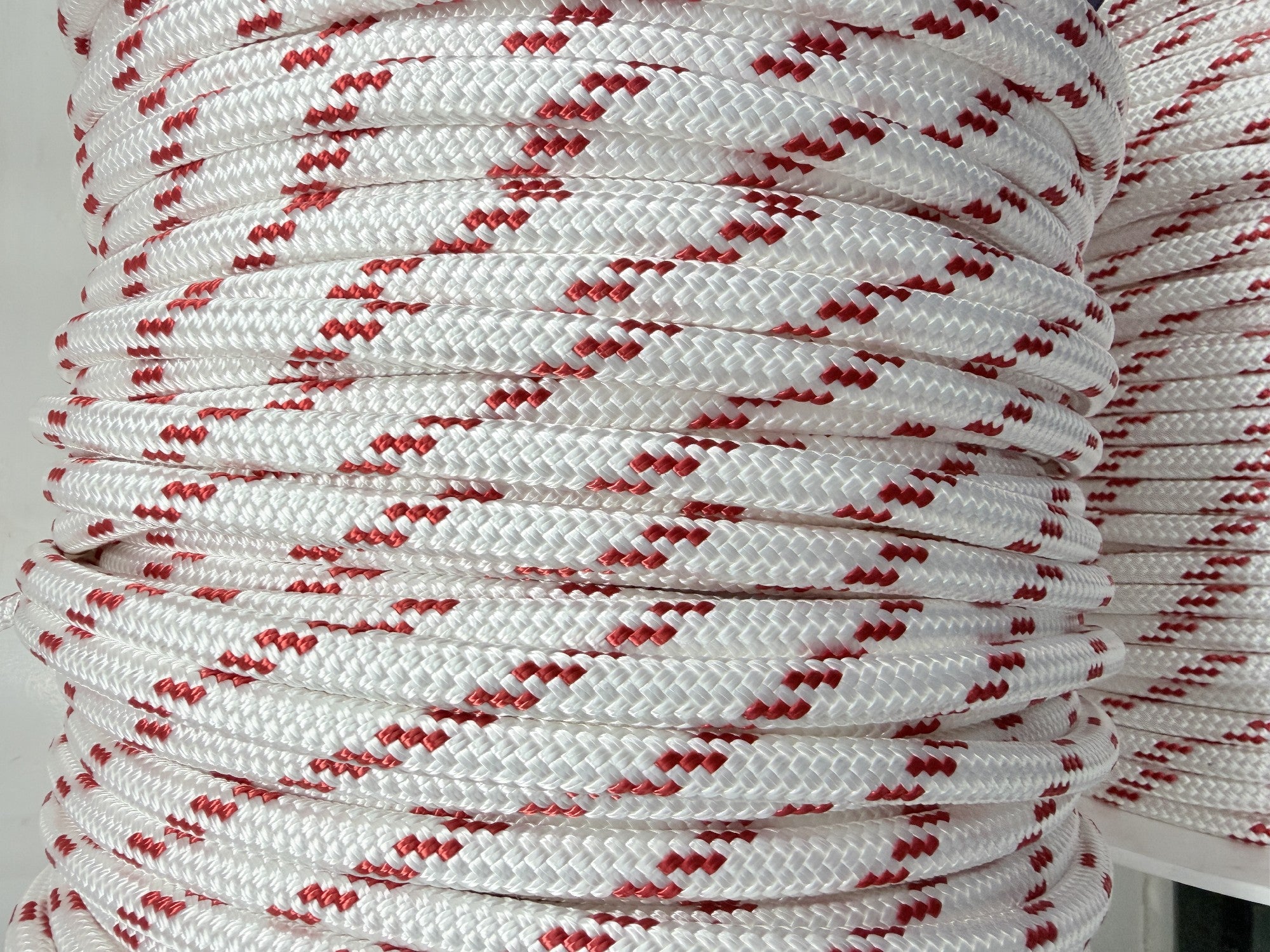 Double Braid Polyester Red Fleck [SZ:6mm]