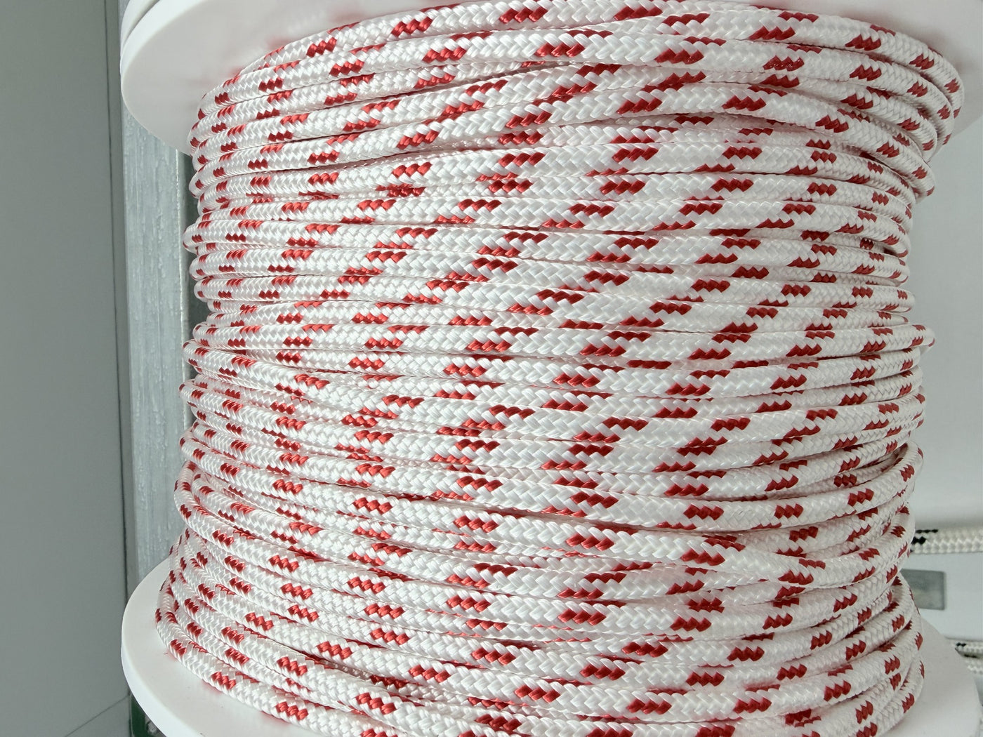 Double Braid Polyester Red Fleck [SZ:6mm]