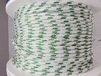 Double Braid Polyester Rope Green Fleck [SZ:6mm]