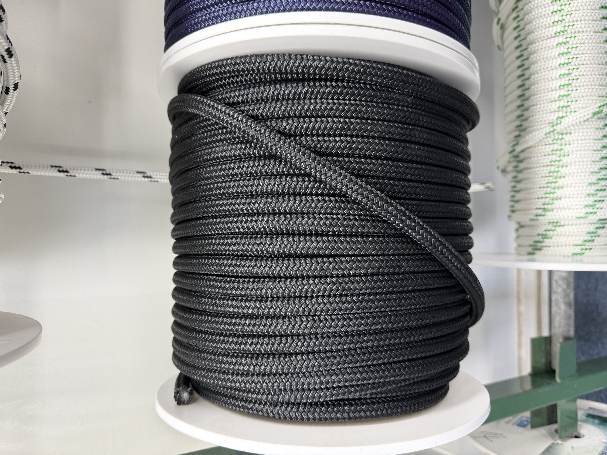 Double Braid Polyester Rope Black [SZ:8mm]