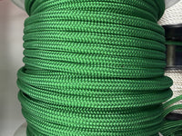 Double Braid Polyester Rope Green [SZ:6mm]