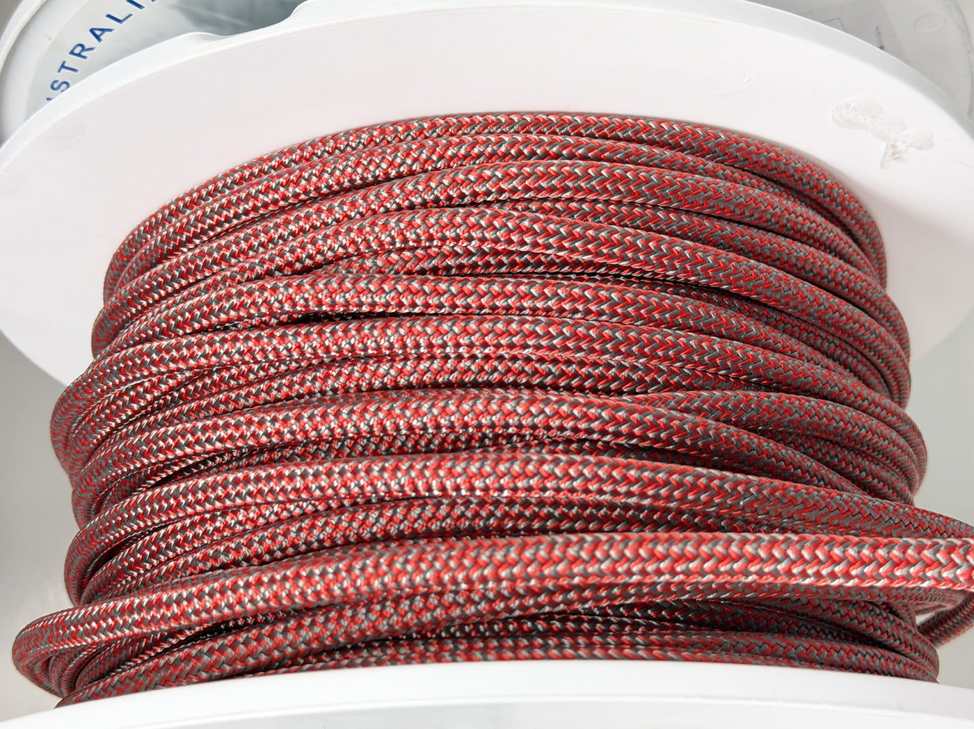Dyneema Double Braid Red/Grey [SZ:6mm]