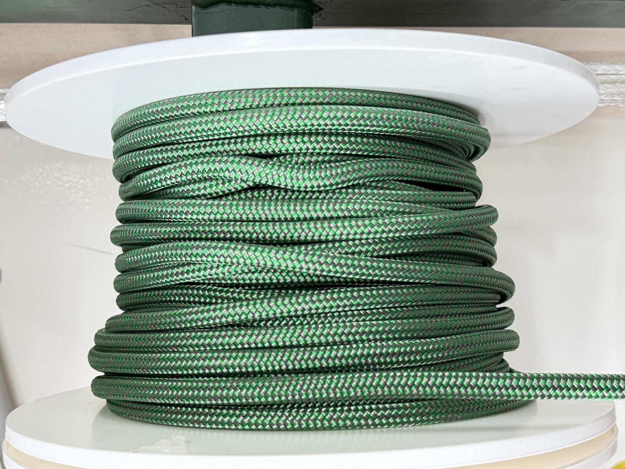Dyneema Double Braid Green/Grey [SZ:8mm]