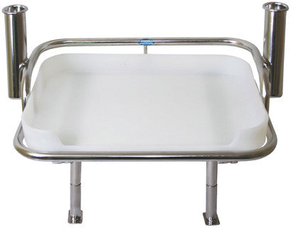 Bait Station with Stainless Steel Rod Holders