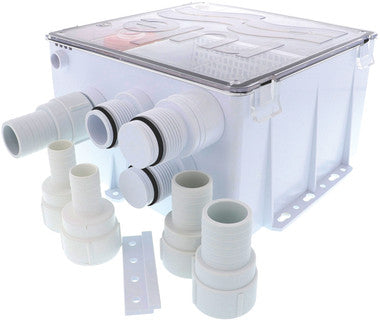 Jabsco 800GPH 12V Automatic Marine Shower Drain Sump Kit