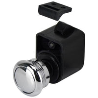 Catch Push Button Chrome Knob