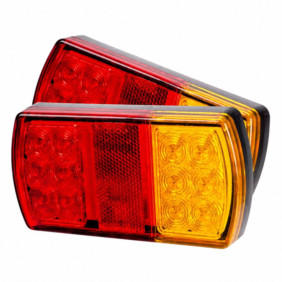 LED Trailer Light Pair 12V 