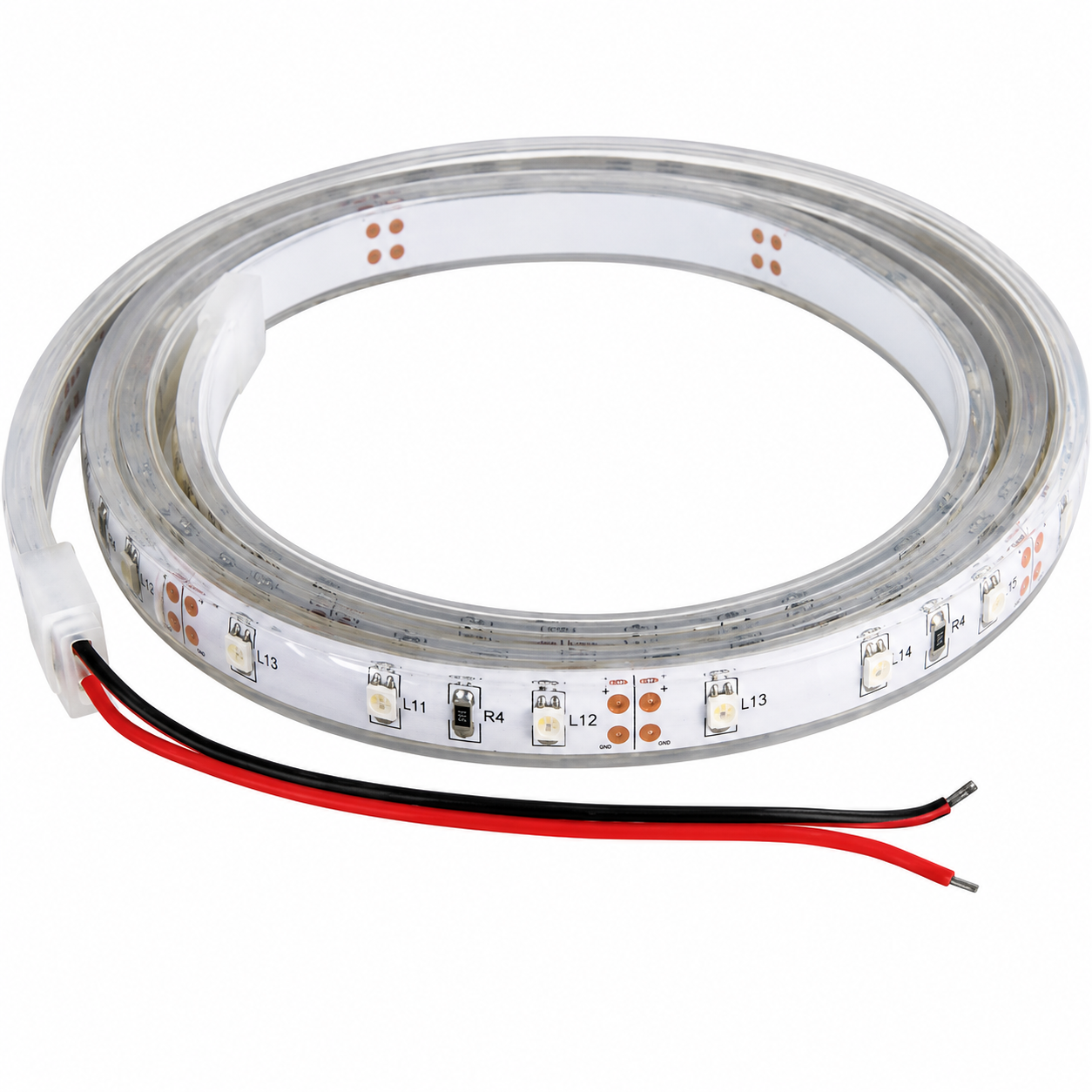 LED Light Blue Strip 12V IP68 