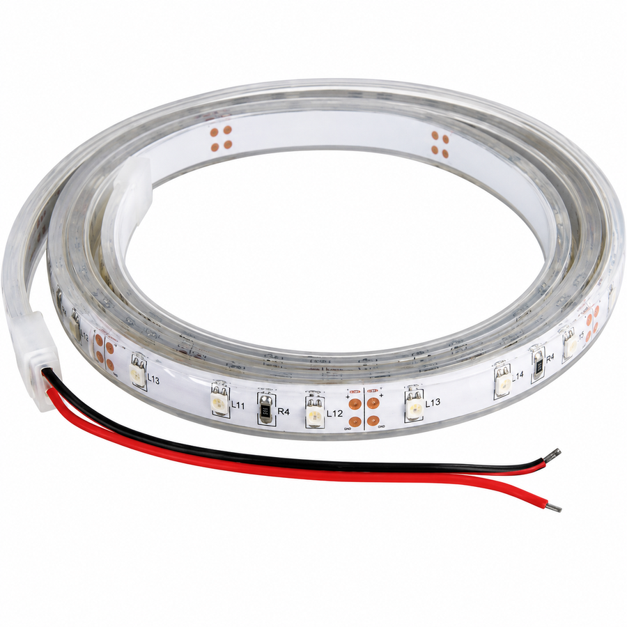 LED Light Blue Strip 12V IP68 