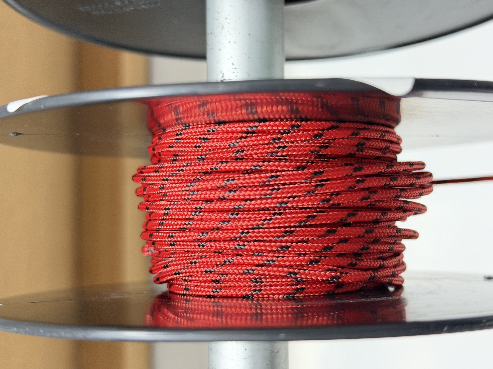 Dyneema Double Braid Red/Black [SZ:2mm]
