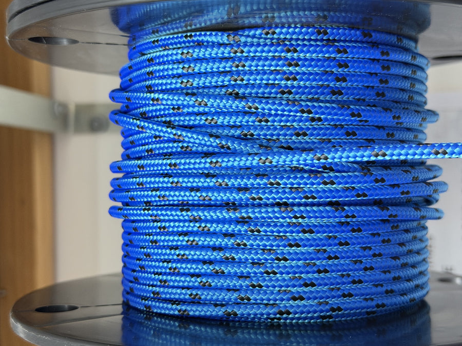 Dyneema Double Braid Blue/Black [SZ:5mm]