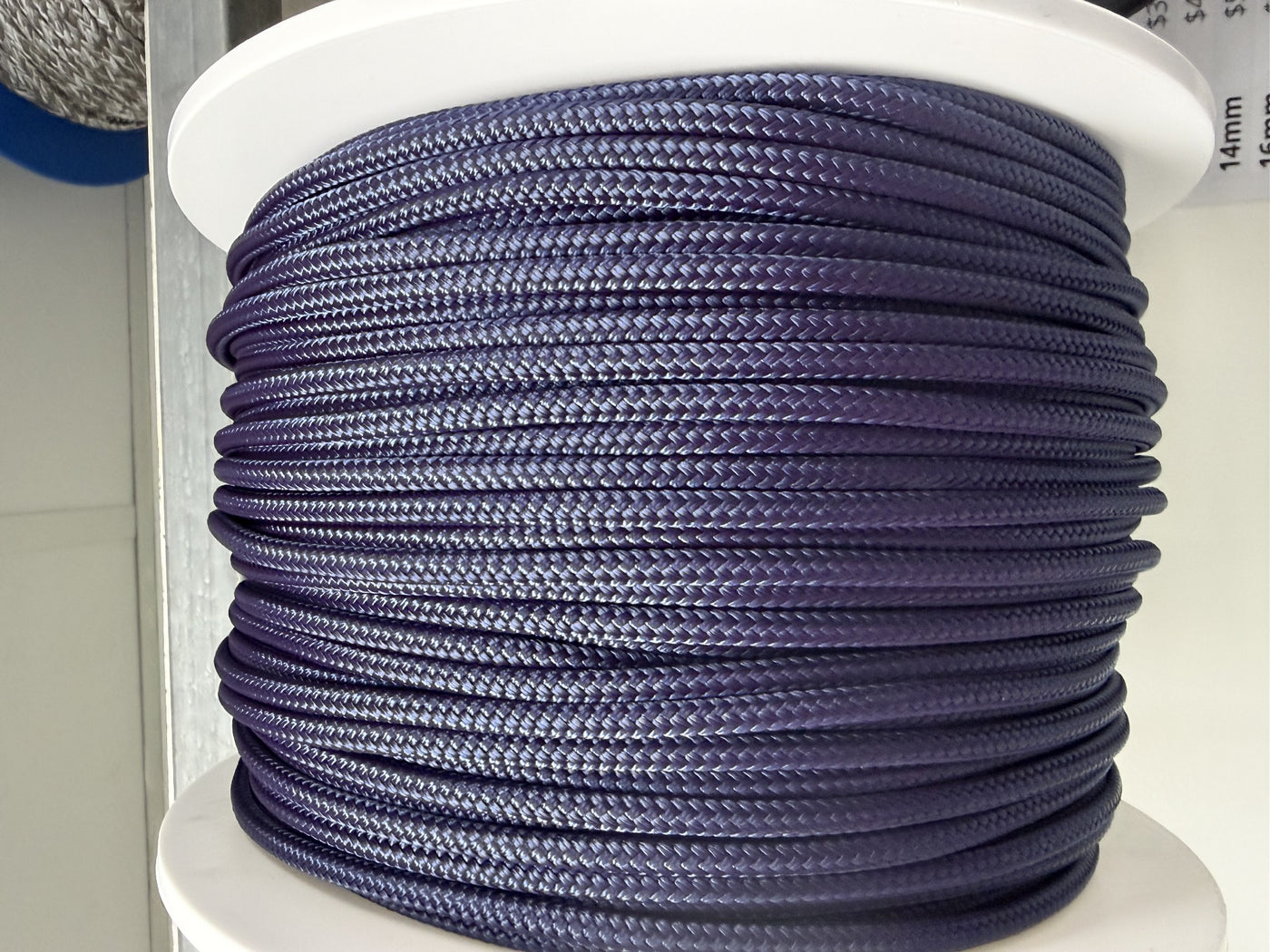 Double Braid Polyester Rope Navy [SZ:6mm]
