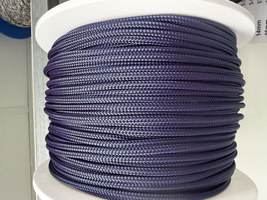 Double Braid Polyester Rope Navy [SZ:6mm]