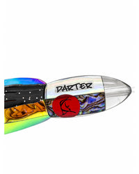Bonze Darter Medium Skirted Lure With Wings [CL:Jet]