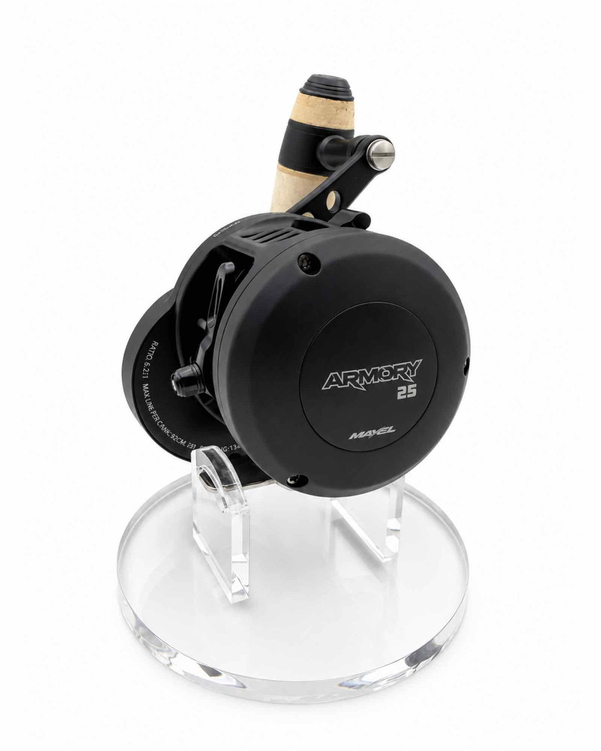 Maxel Armory 25/35 Reel Matte Black [ML:25]