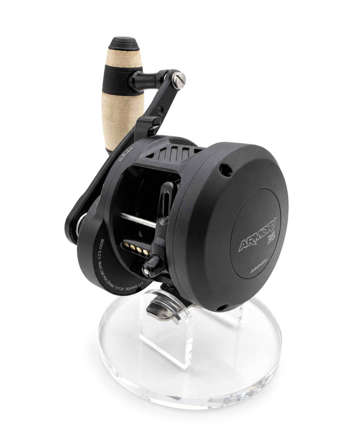 Maxel Armory 25/35 Reel Matte Black [ML:35]