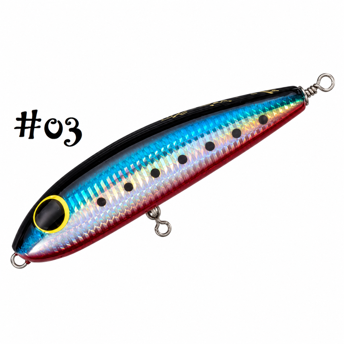 Smith Baby Runboh EX Floating Stickbait Lure [CL:#3]
