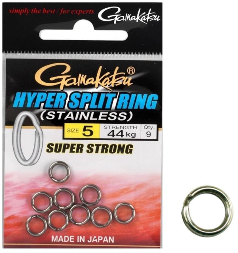 Gamakatsu Hyper Power Split Ring [SZ:#1]