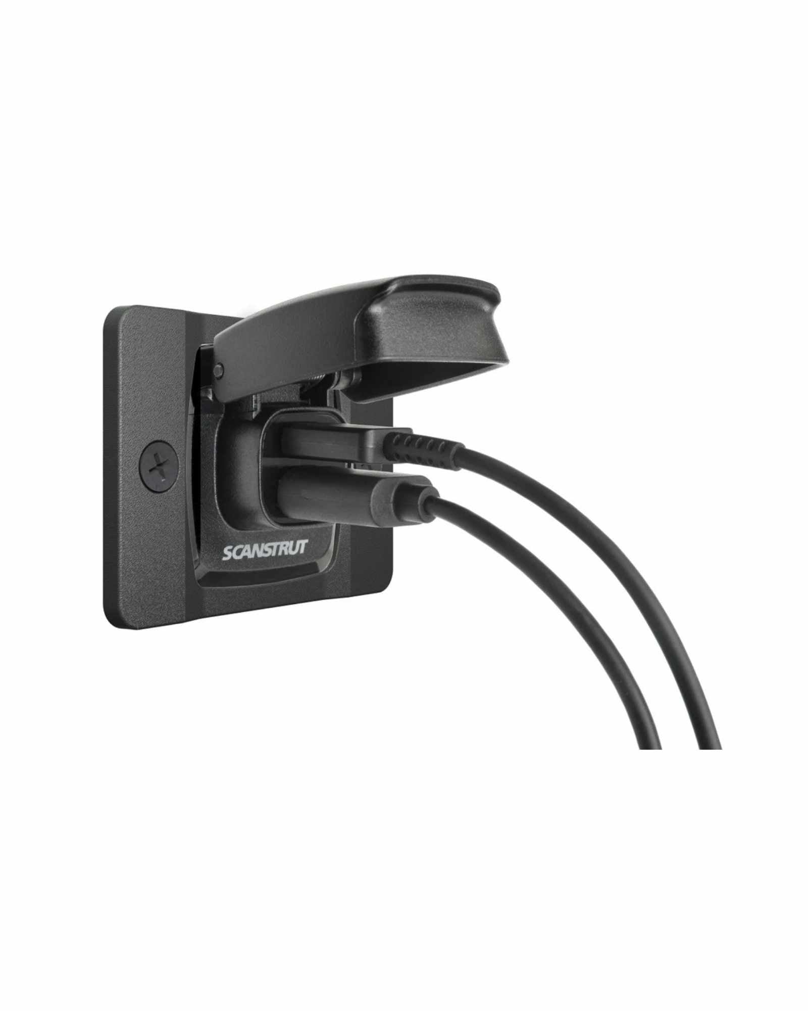Scanstrut Charger Flip Pro Dual USB Socket with front bezel