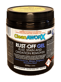 Cleanaworx Rust Off Gel Rust Remover and Converter 650g