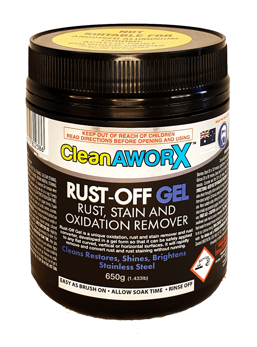 Cleanaworx Rust Off Gel Rust Remover and Converter 650g