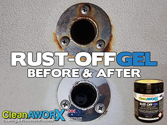 Cleanaworx Rust Off Gel Rust Remover and Converter 650g