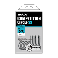 BKK Competition Circle SS Hook [SZ:5/0 8-pack]
