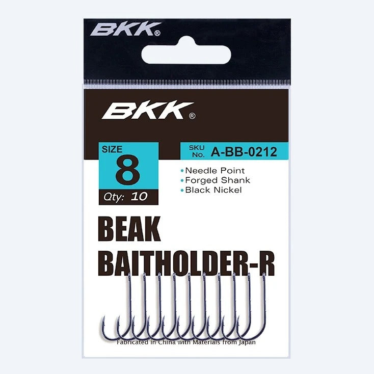 BKK Baitholder Hook [SZ:1 - 9 Pack]