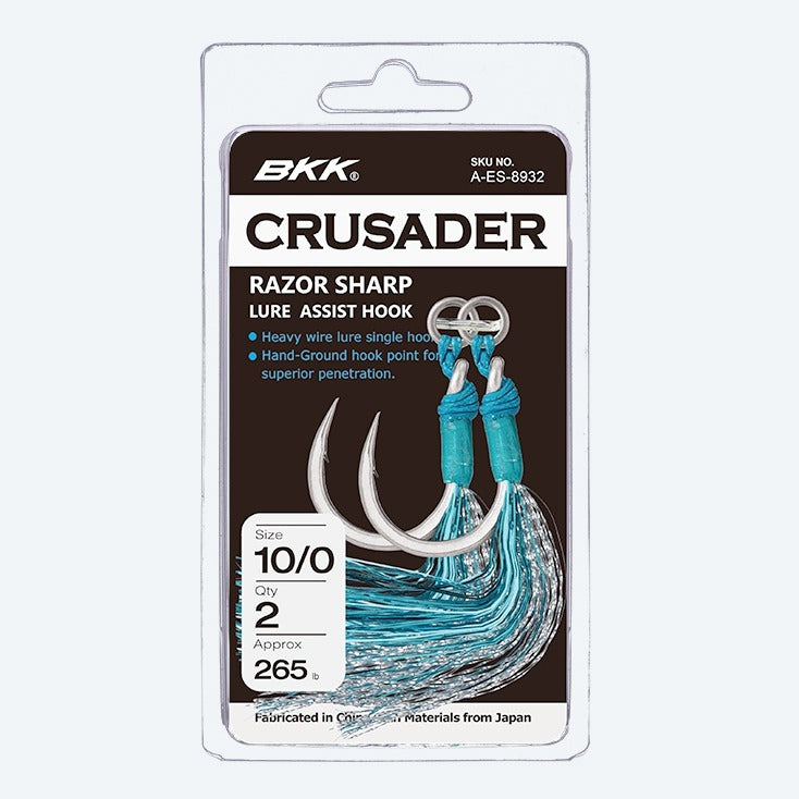 BKK Crusader Lure Assist Hook [SZ:8/0 2-pack]