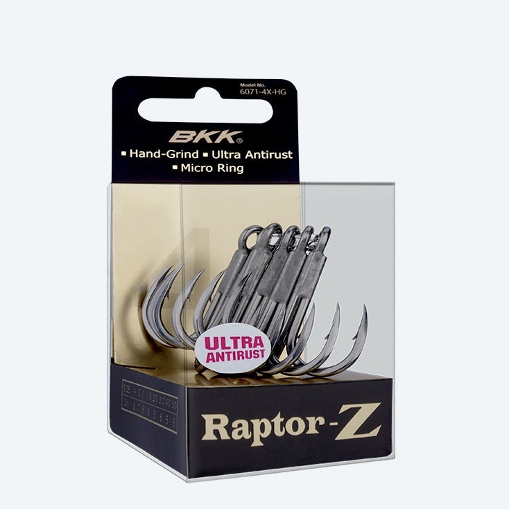 BKK Raptor-Z Treble Hook [SZ:1 - 6 Pack]