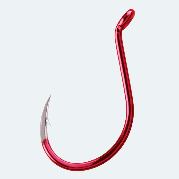 BKK Red Octopus Beak Hook Bulk 25 Pack [SZ:3/0]