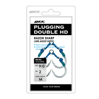 BKK Plugging Double HD Assist Hook [SZ:8/0]