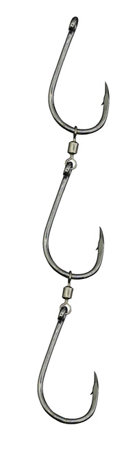 BKK Ganged Hooks Heavy Duty 3-pack [SZ:4/0]