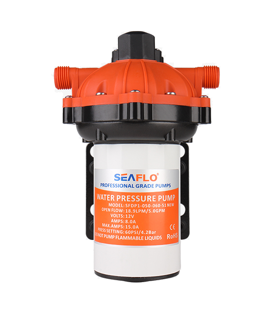 SEAFLO DIAPHRAGM PUMP 51 SERIES 12V 70PSI 19LPM