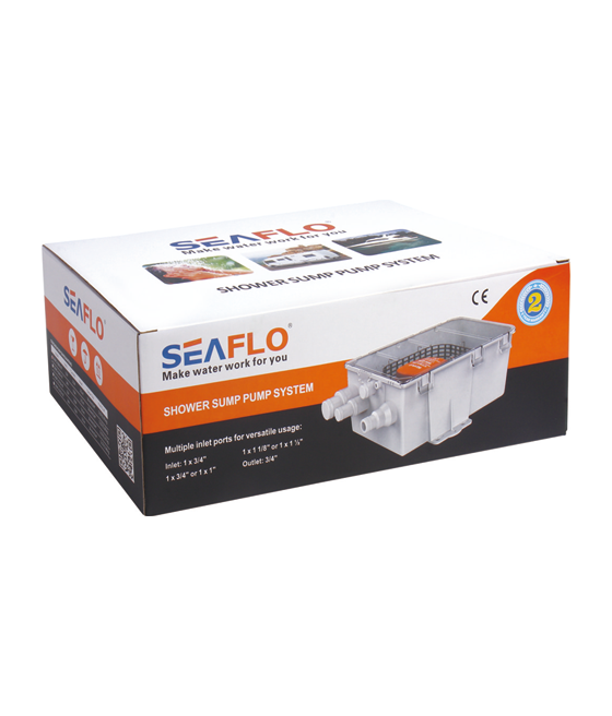 SEAFLO SHOWER SUMP 7 SERIES 12V 750GPH