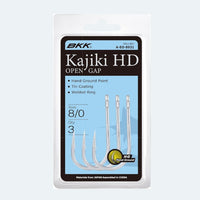 BKK Kajiki HD Open Gap Hook [SZ:8/0 - 3 Pack]