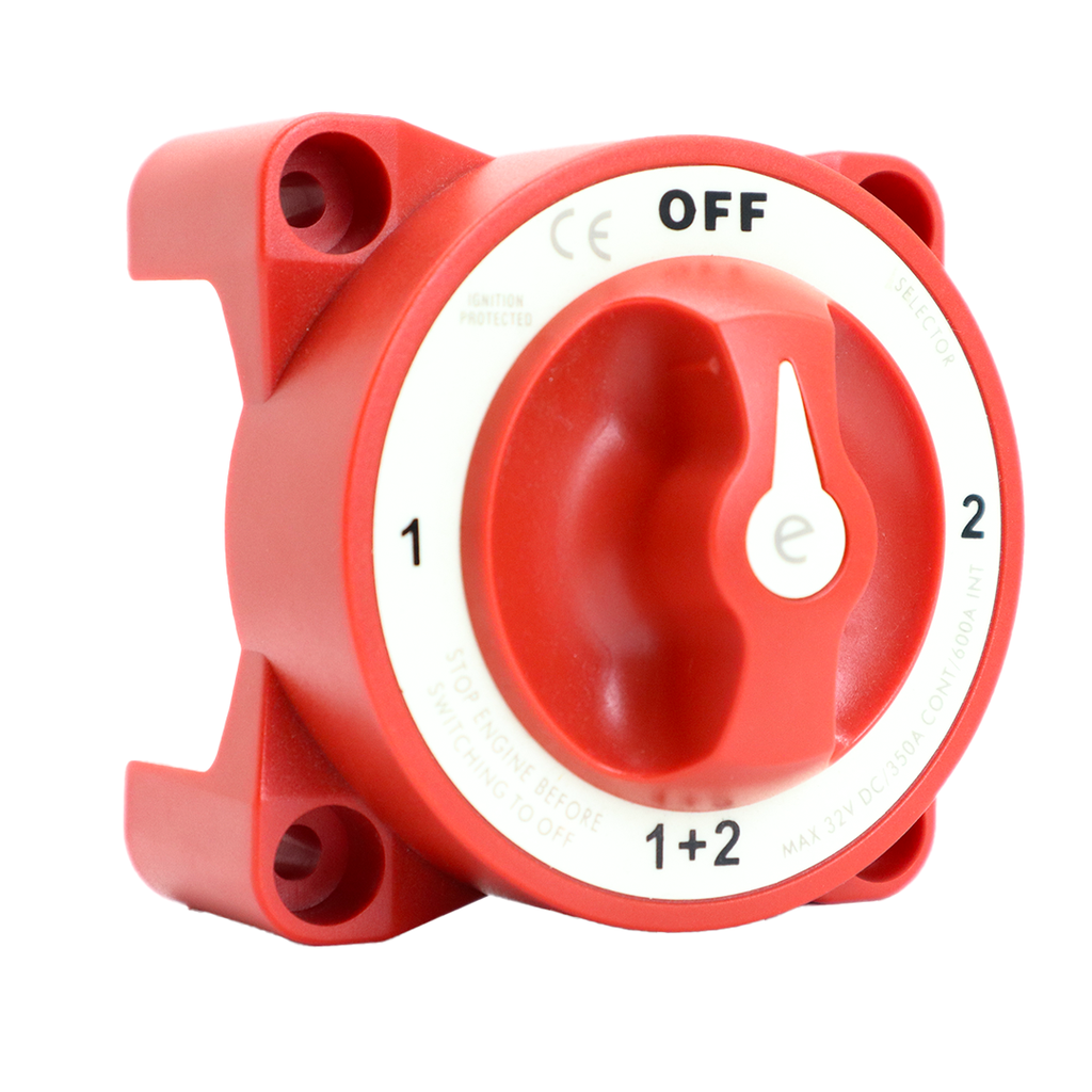 Alvolta Battery Switch 4 Position 350A Red