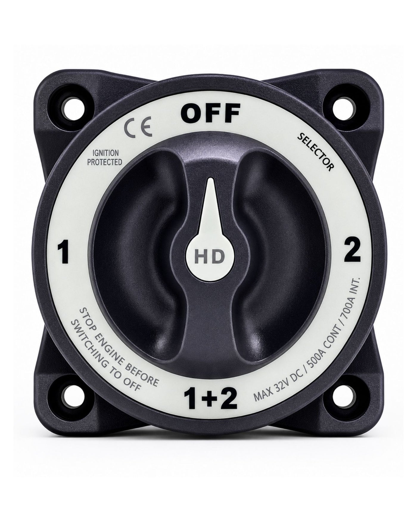 Alvolta Heavy Duty 4 Position 500A Battery Switch