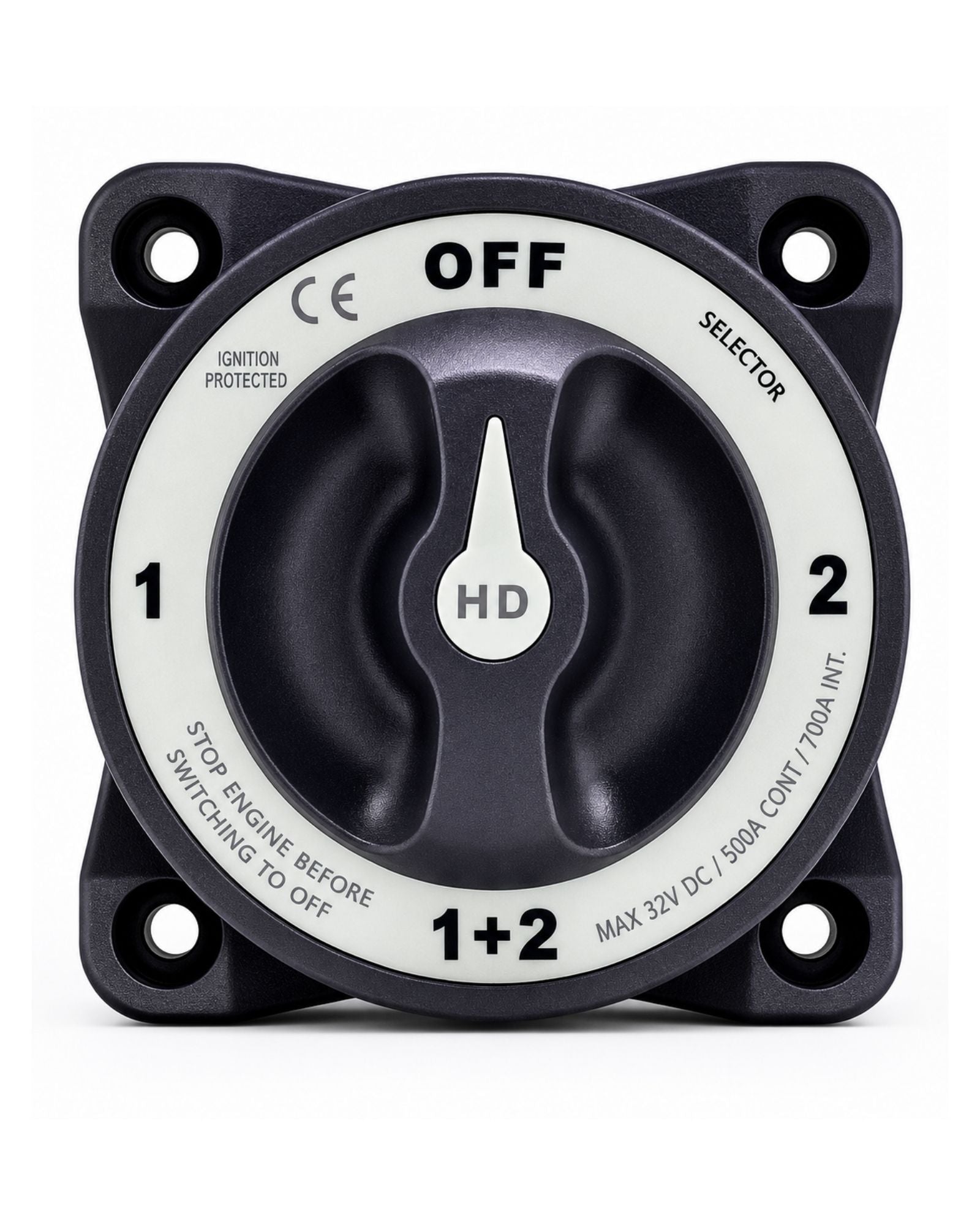 Alvolta Heavy Duty 4 Position 500A Battery Switch