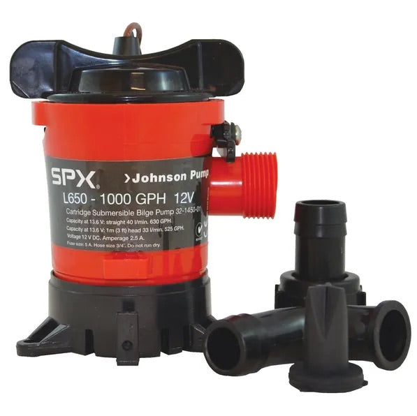 Johnson Bilge Pump 1000GPH 12V